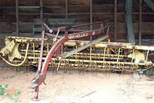 New Holland rake